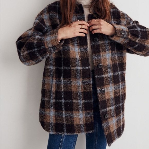 Madewell Wool Plaid Jacket - Picture 5 of 5